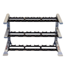 Body-Solid Modular Storage Rack with Dumbbell Saddle Tiers - SDKR1000SD