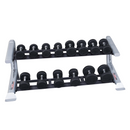 Body-Solid Modular Storage Rack with Dumbbell Saddle Tiers - SDKR500SD
