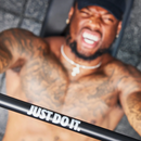 Haltère Nike Coated Premium 20kg - "Just Do It"