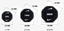 Haltère Nike Strength Pro Urethane - PAR PAIRE