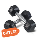 Outlet Haltère Hexagonale Body-Solid 1kg - 55kg (à l'unité) - HEXRU (enlèvement uniquement)