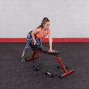Banc de Musculation Fitness plat, incliné et décliné - BFFID10
