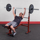 Banc de musculation olympique pliable Best Fitness BFOB10B
