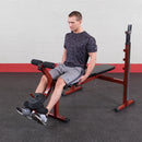 Banc de musculation olympique pliable Best Fitness BFOB10B
