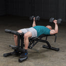 Body-Solid Banc Olympique avec Levier Plat Incliné Décliné - FID46