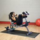 Appareil de musculation abdominale horizontale Body-Solid - GAB100B