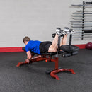 Banc plat, incliné et décliné Body-Solid - GFID100B