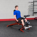 Banc plat, incliné et décliné Body-Solid - GFID100B