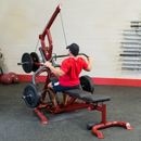 Ensemble d'entraînement d'angle Body-Solid Corner Leverage Gym - GLGS100P4