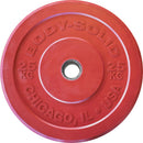 Body-Solid Chicago Extreme Plaques de pare-chocs olympiques colorées OBPXCK