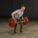 Body-Solid barre à haussements d'épaules olympique - OTB50RH