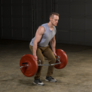 Body-Solid barre à haussements d'épaules olympique - OTB50RH