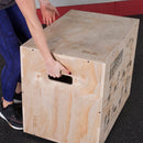 Body-Solid Tools Boîte de pliométrie en bois 3-en-1 BSTWPBOX