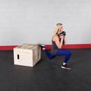 Body-Solid Tools Boîte de pliométrie en bois 3-en-1 BSTWPBOX