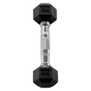 Haltère hexagonale Body-Solid 1 kg - 50 kg (par paire) - HEXRU